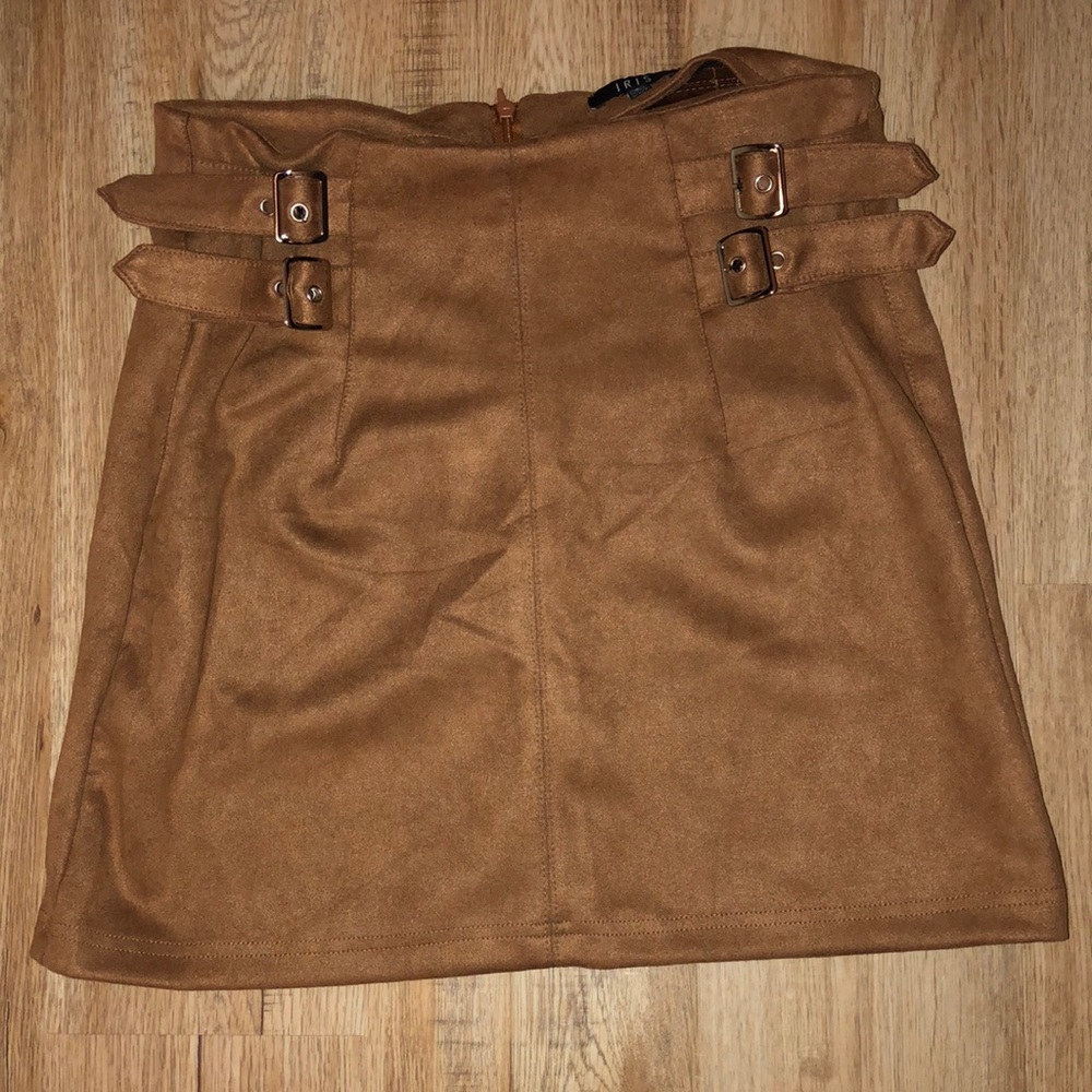 Suede Skirt